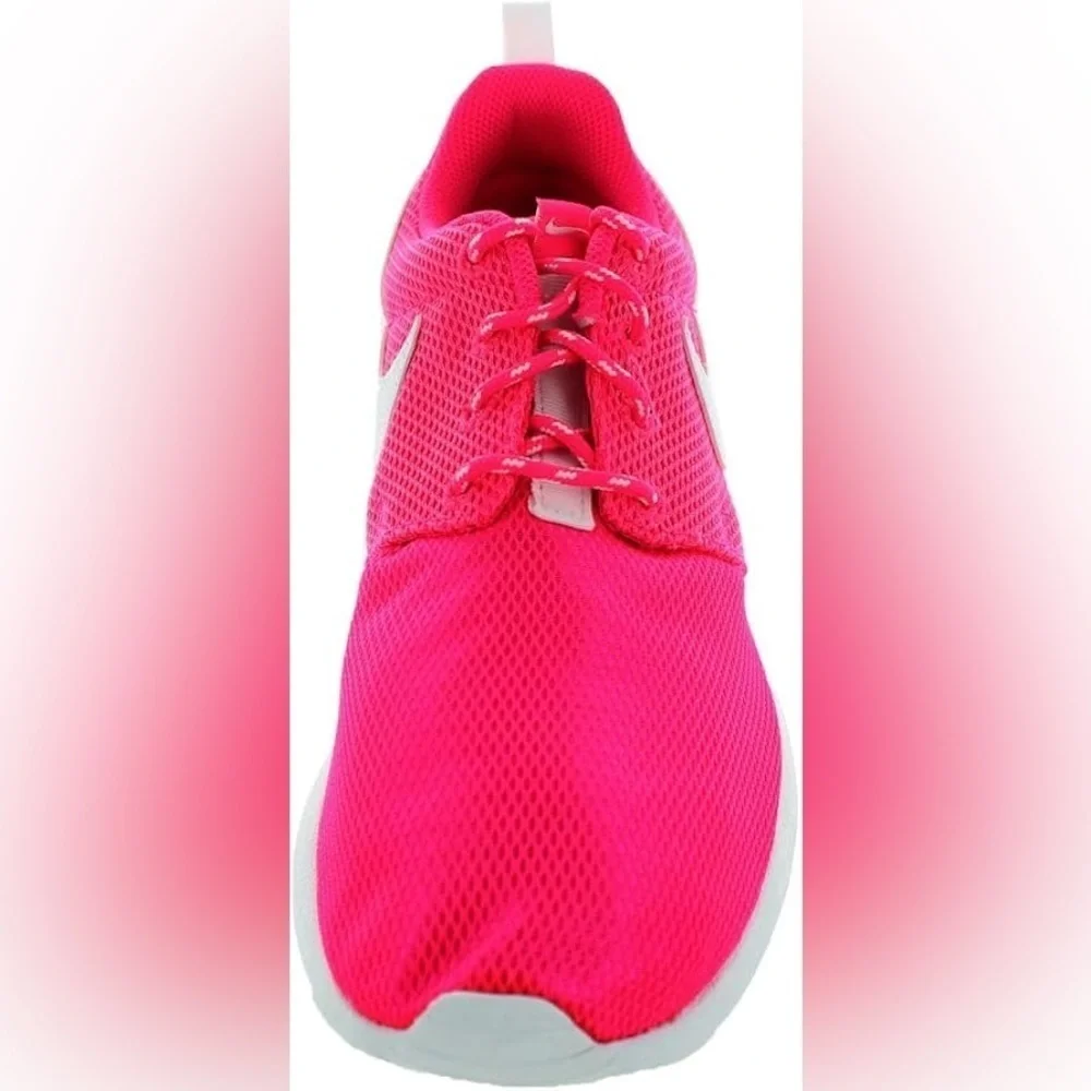Nike Roshe One Shoes Hyper Pink/White Size 7Y Women’s Size 8.5 Style 599729-609